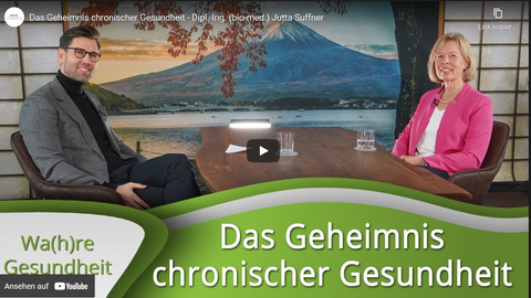 Das Geheimnis chronischer Gesundheit im neuen Sendeformat " Wa(h)re Gesundheit"