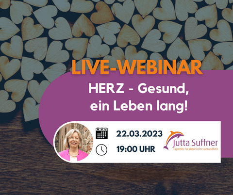 LIVE Webinar HERZ - gesund, ein Leben lang!