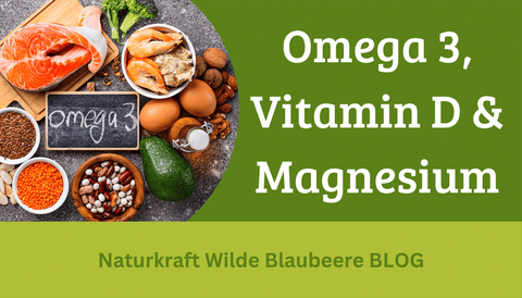 Vitamin D, Magnesium und Omega3!